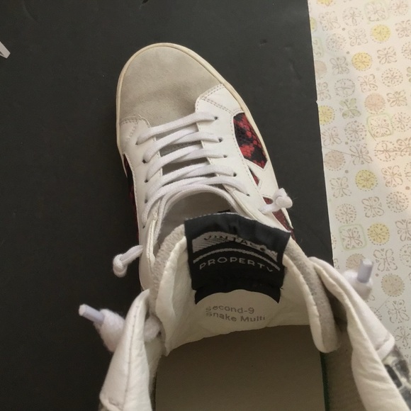 Pristine Vintage Havana Sneakers Tennis Shoes STAR Snakeskin Sz 9 - Picture 6 of 13